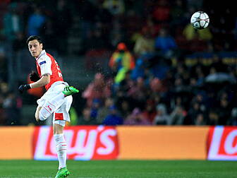 Mesut Ozil is intrigued by the...